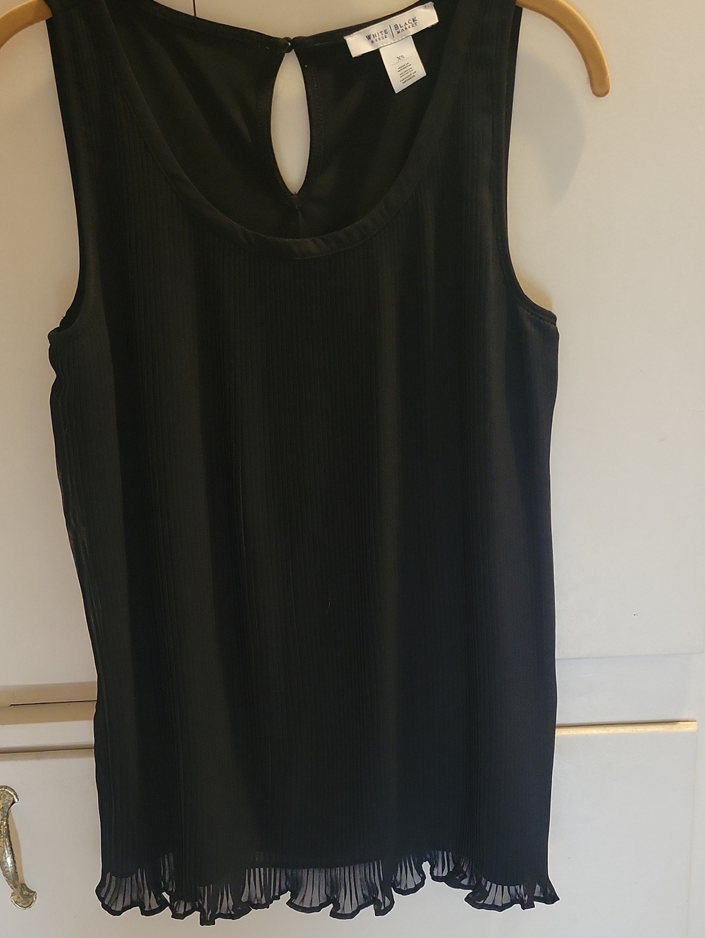 WHBM Pleated Sleeveless
